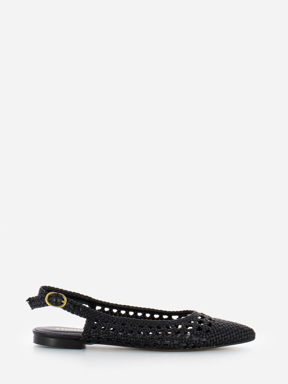 Black Braid Sandals