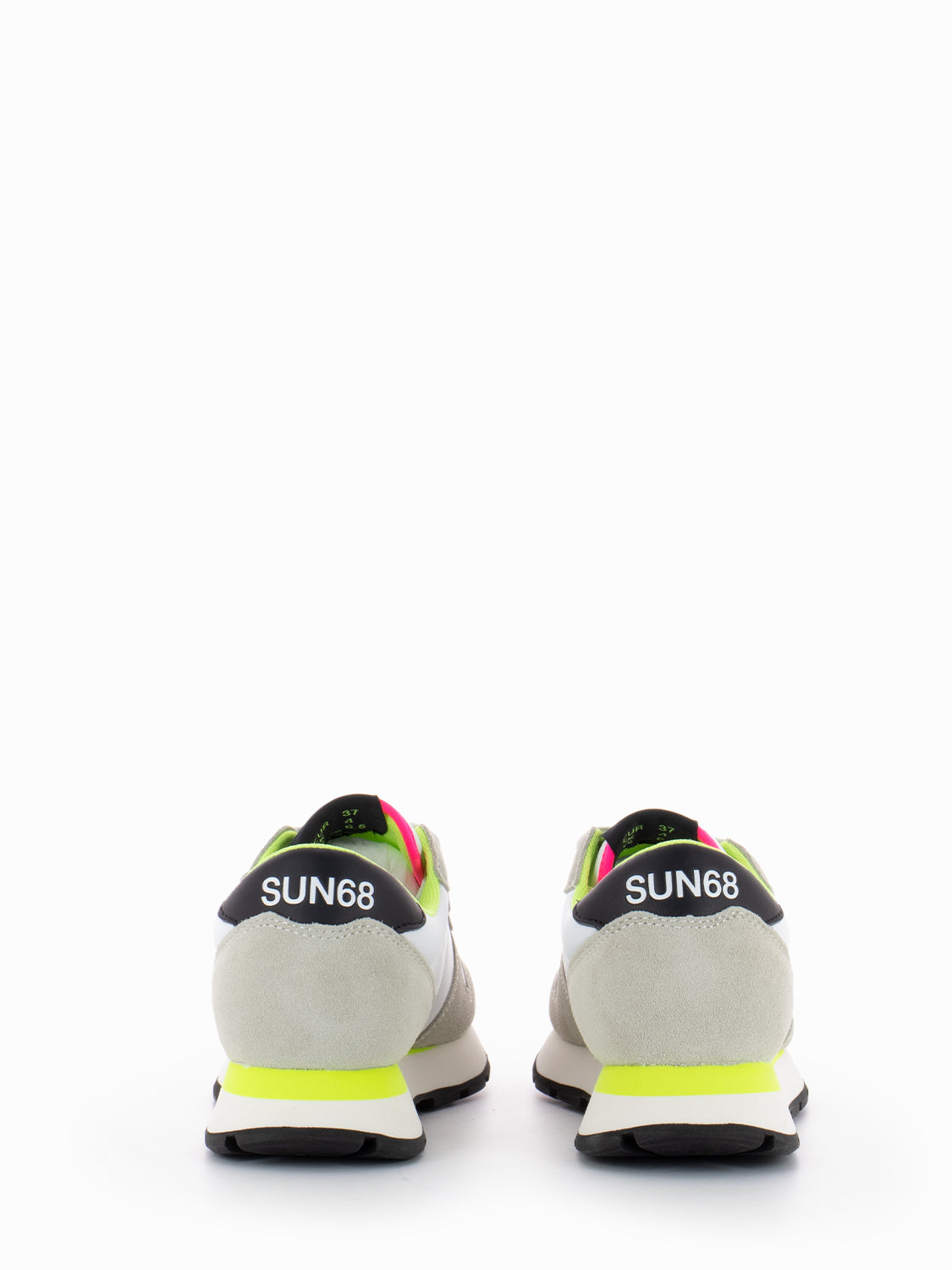 Ally solid nylon white / fluorescent yellow