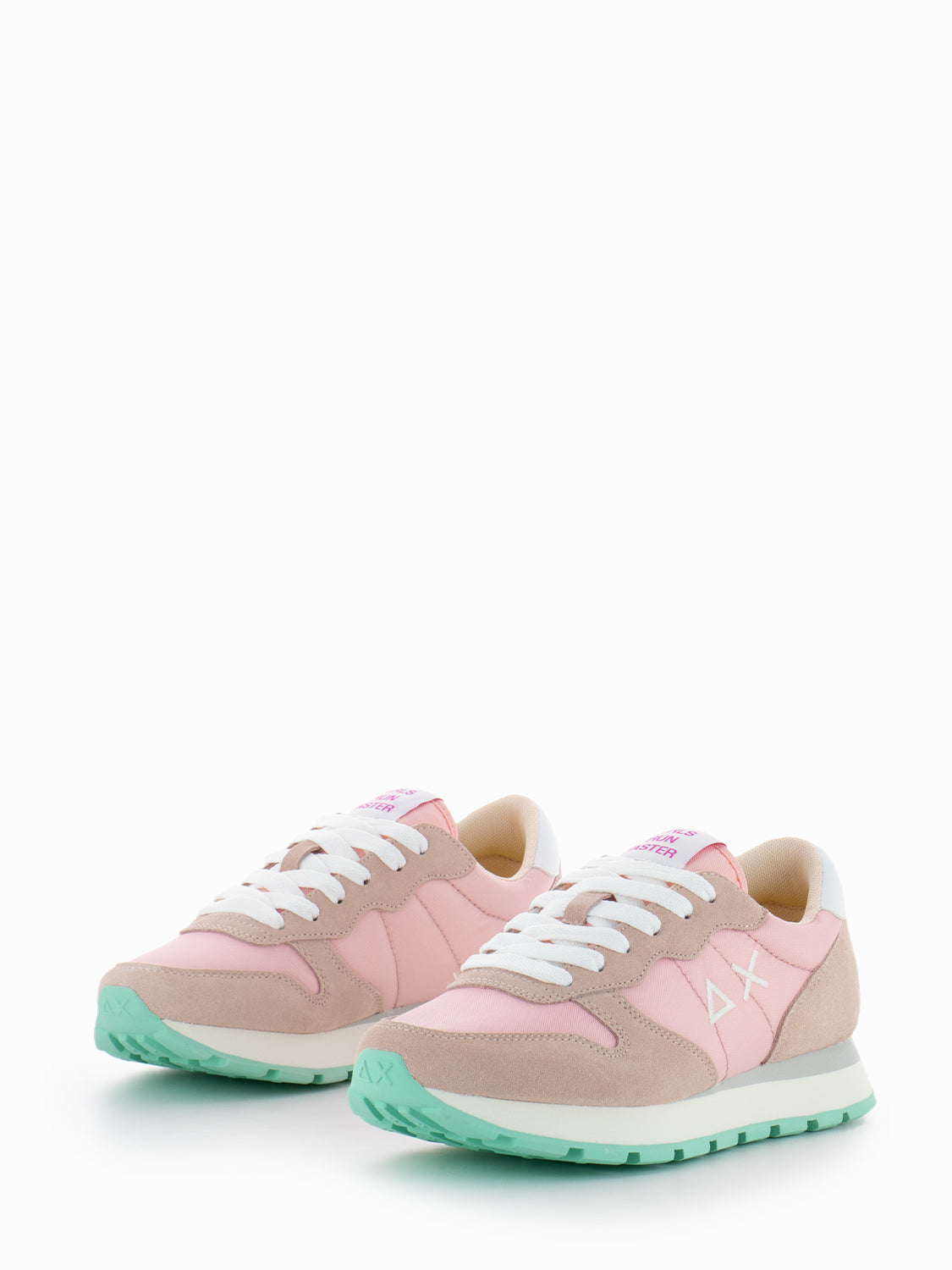 Ally solid pink nylon