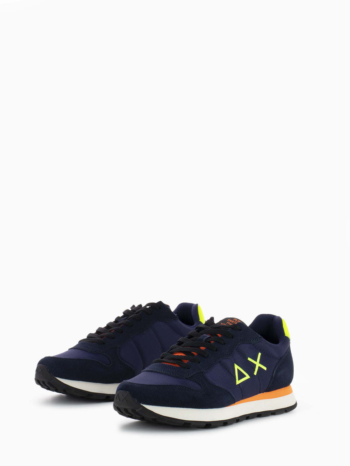 Tom solid navy blue / neon