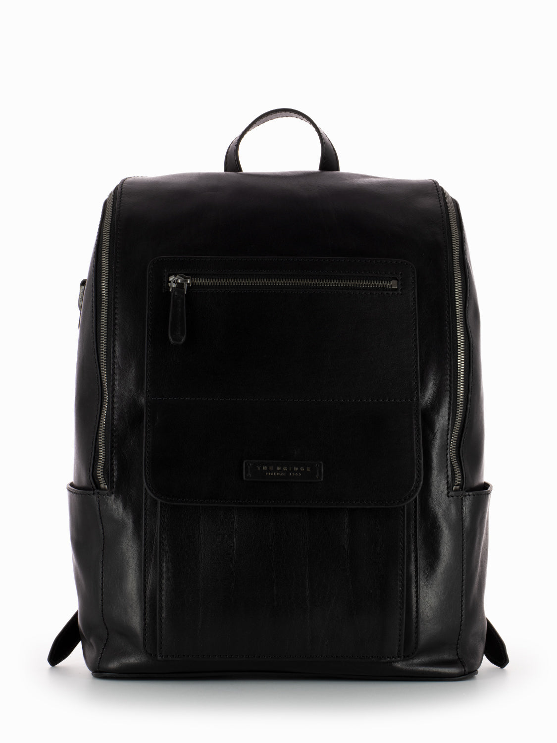Alberto Zip Backpack Black / Dark Ruthenium
