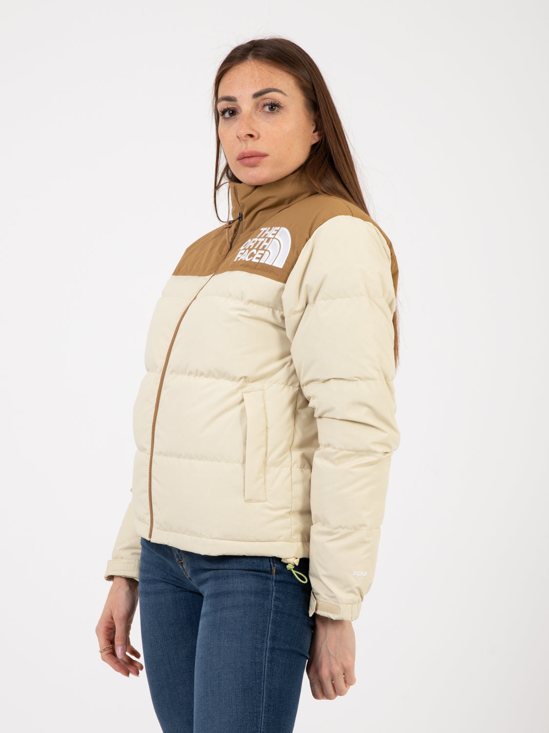 92 Low-Fi Hi-Tek Nuptse utility brown / gravel