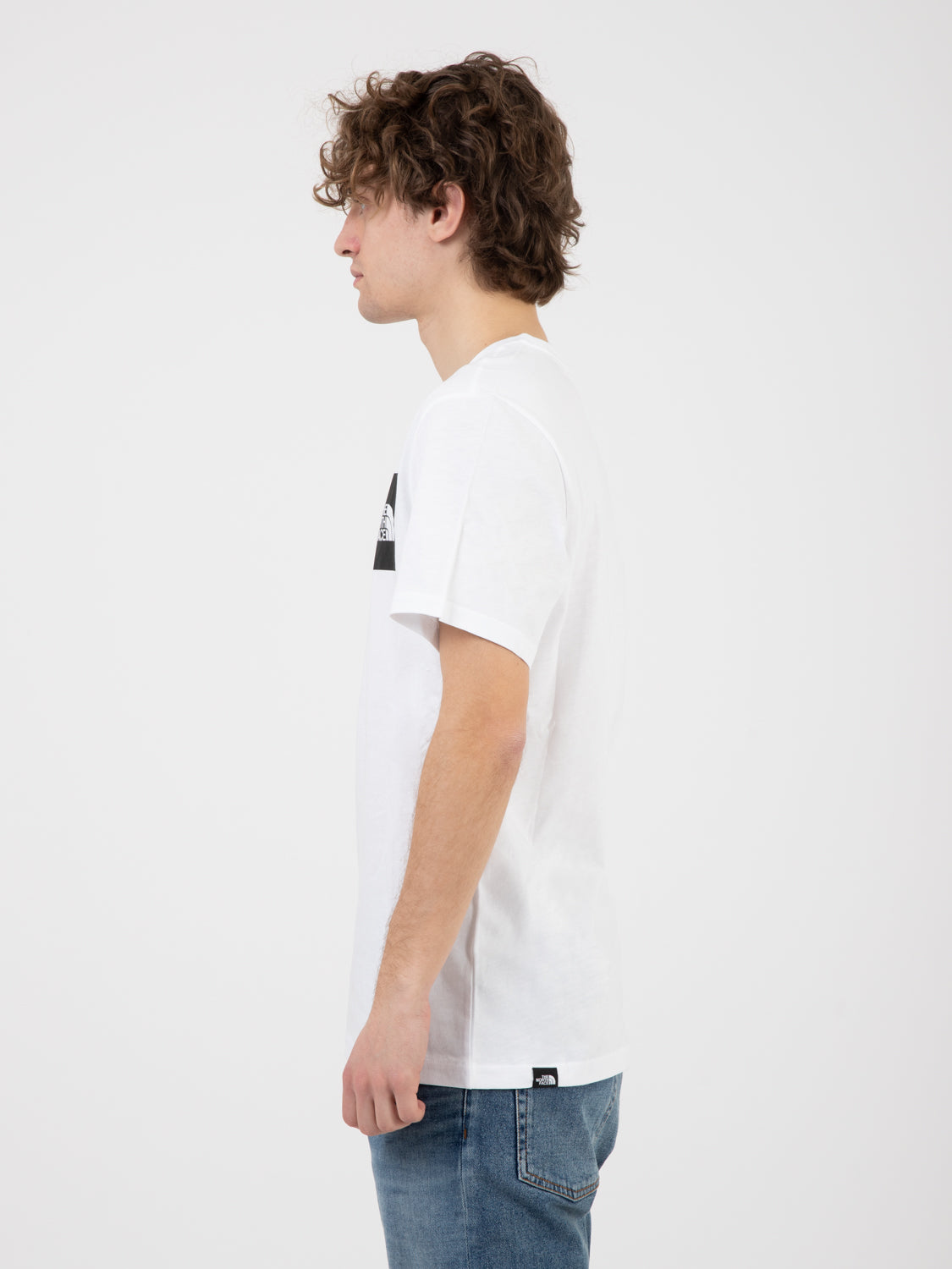 S/S Fine Tee tnf white / tnf black