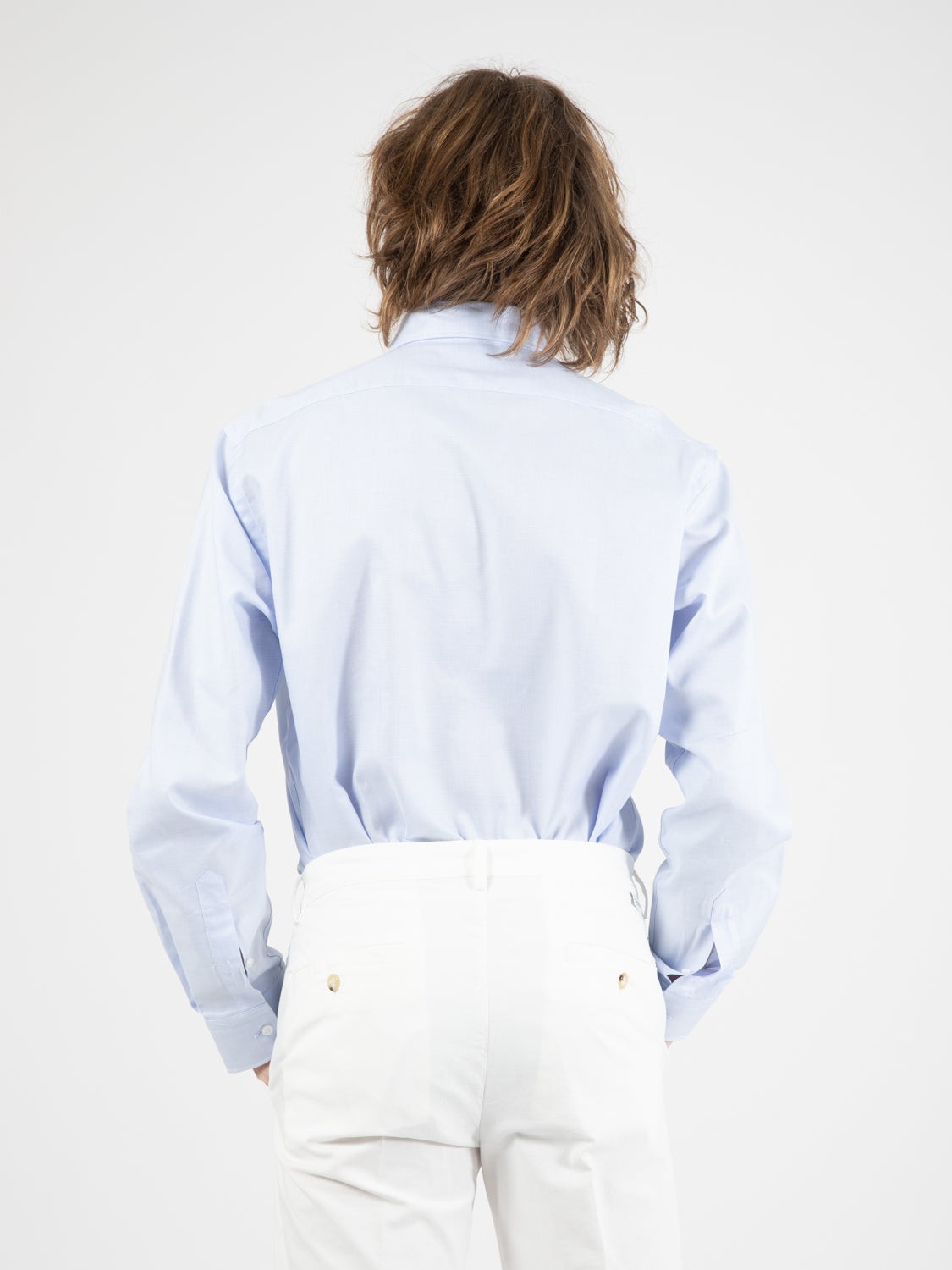 Camicia button-down azzurro
