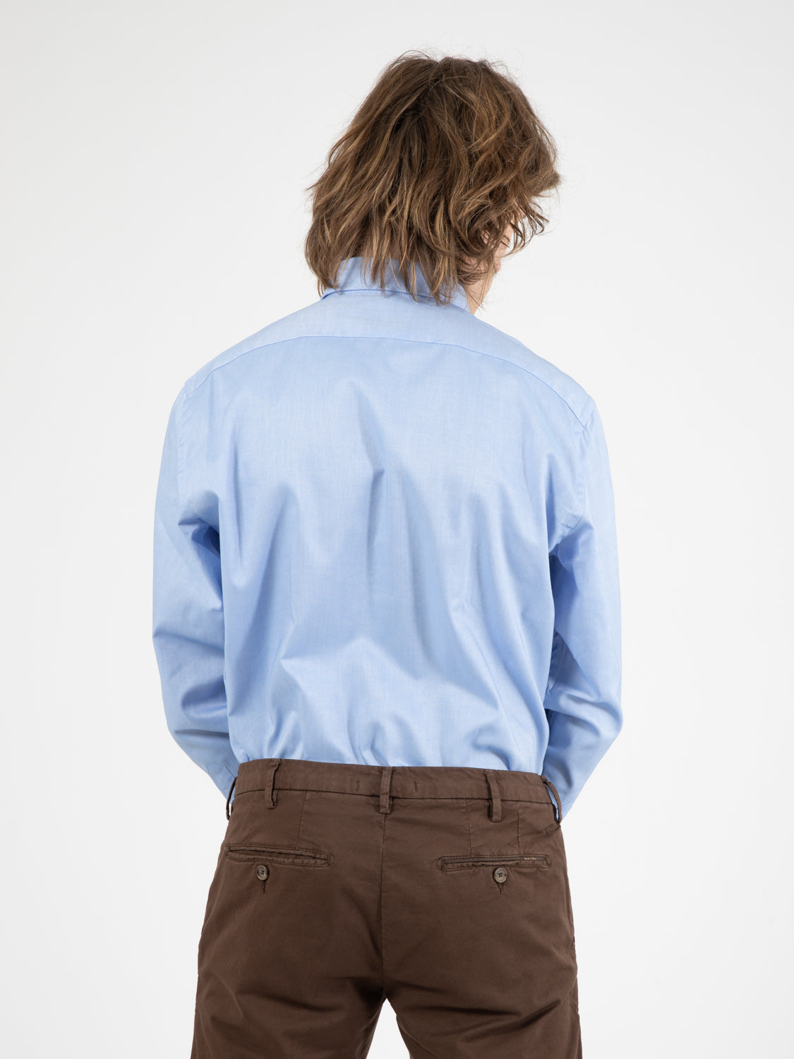 Camicia Oxford azzurro