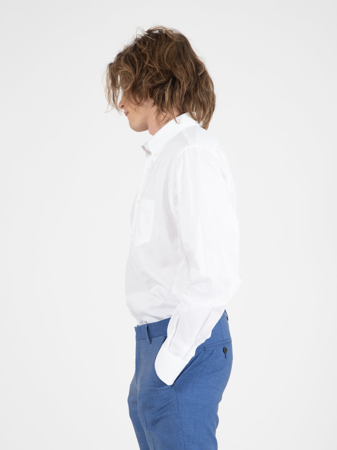 Camicia Oxford bianco