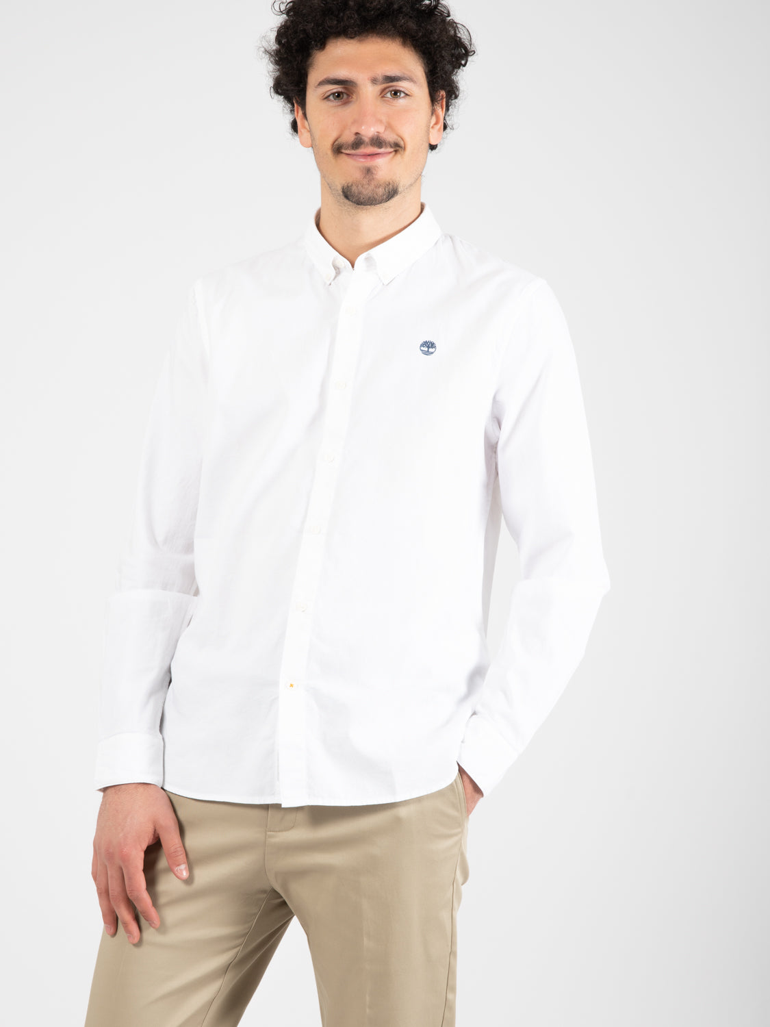 Camicia button-down Elevated Oxford white
