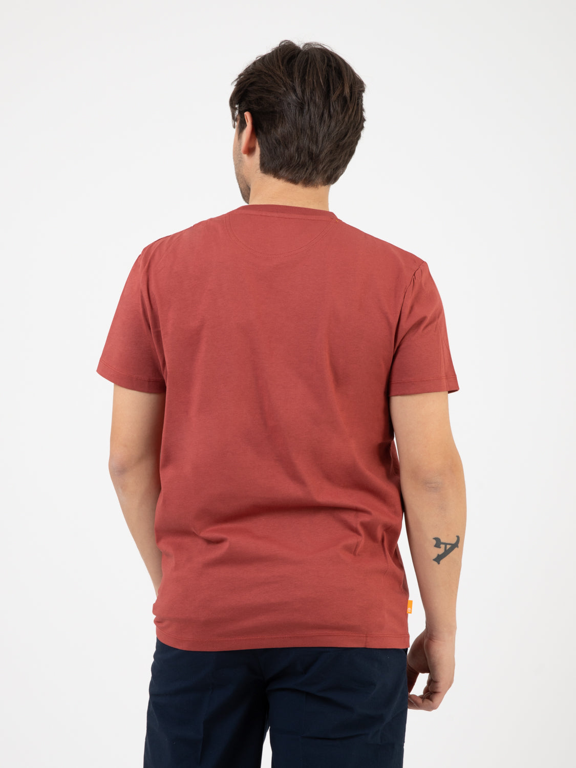 Dunstan River Crew cowhide t-shirt