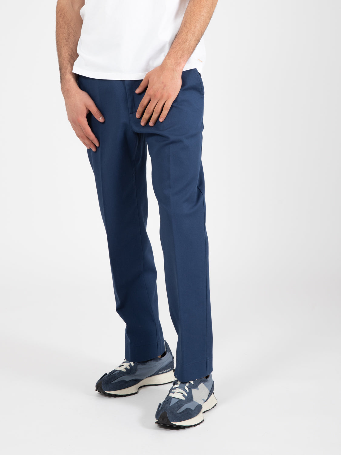 Pantaloni V-Stefano Diago.Jap blu