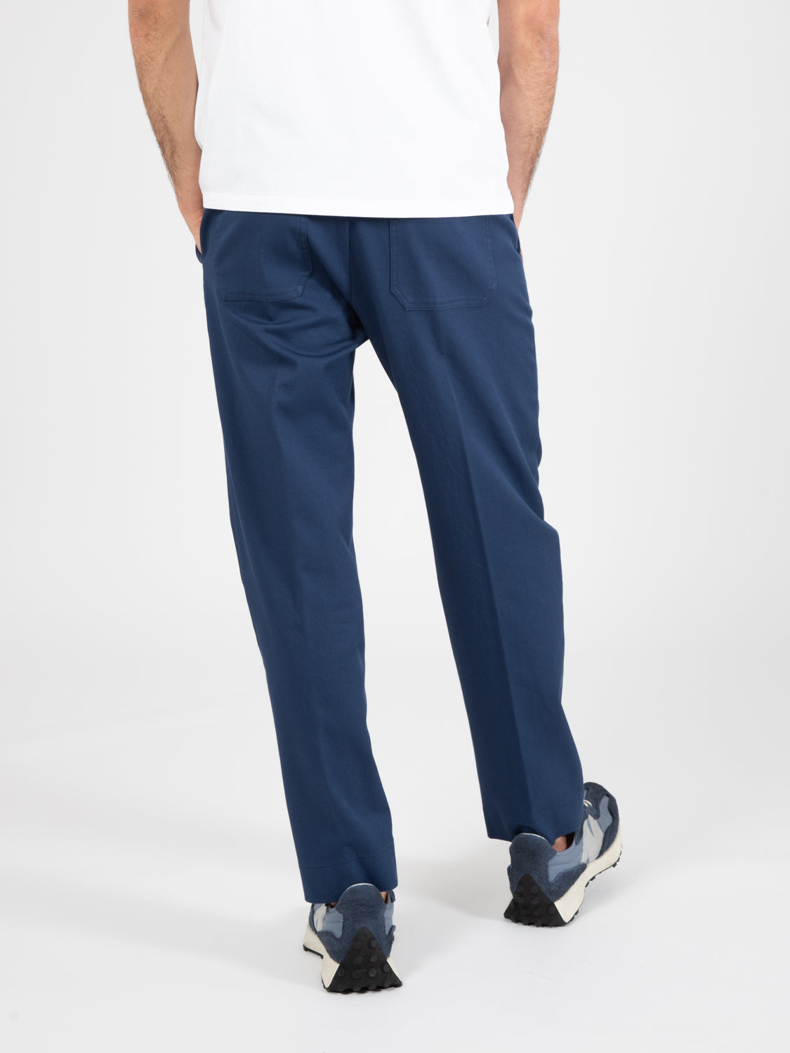 Pantaloni V-Stefano Diago.Jap blu