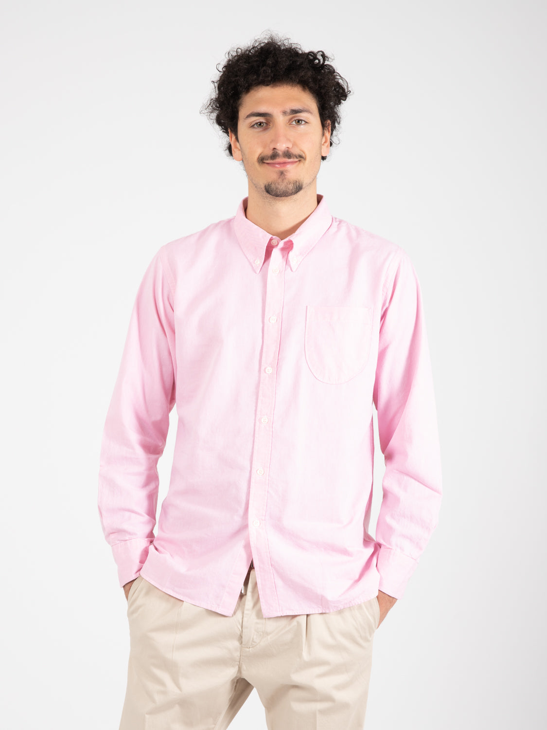 Camicia Daybrook Organic Oxford pink