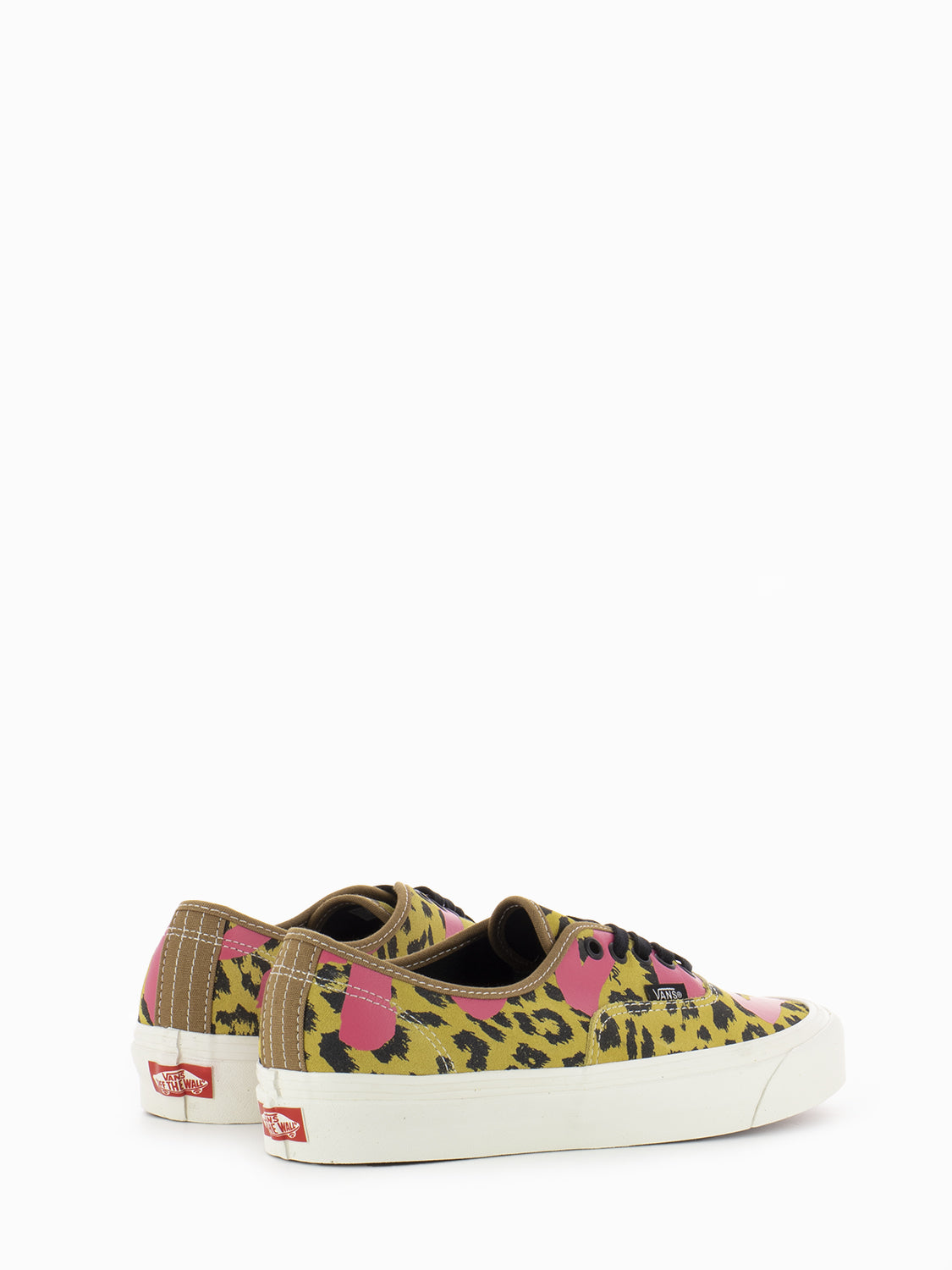 Vans x Alva skates authentic 44DX leopard brown / pink sneakers