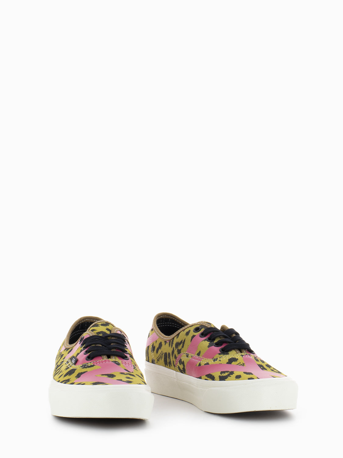 Vans x Alva skates authentic 44DX leopard brown / pink sneakers