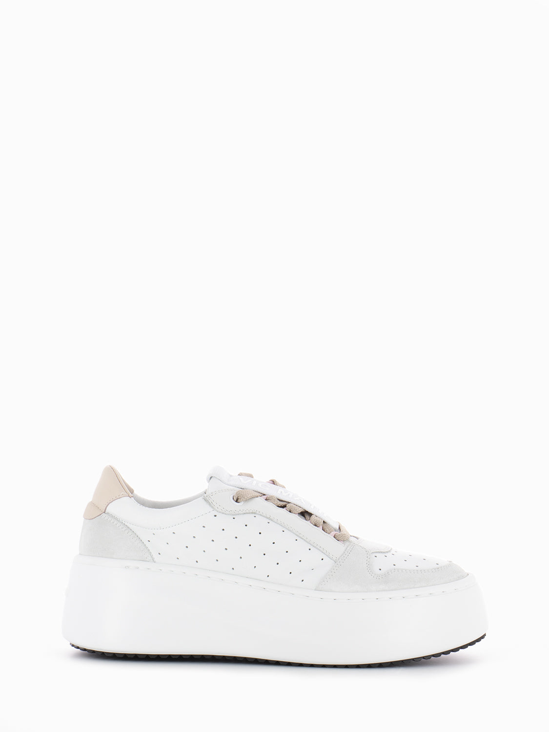 Wawe Platform white / pink sneakers
