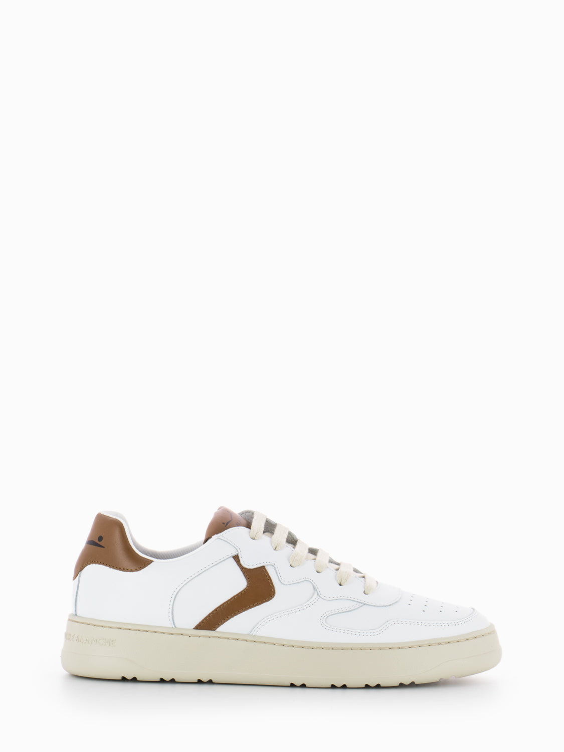 Sneakers Layton 01 white / cognac