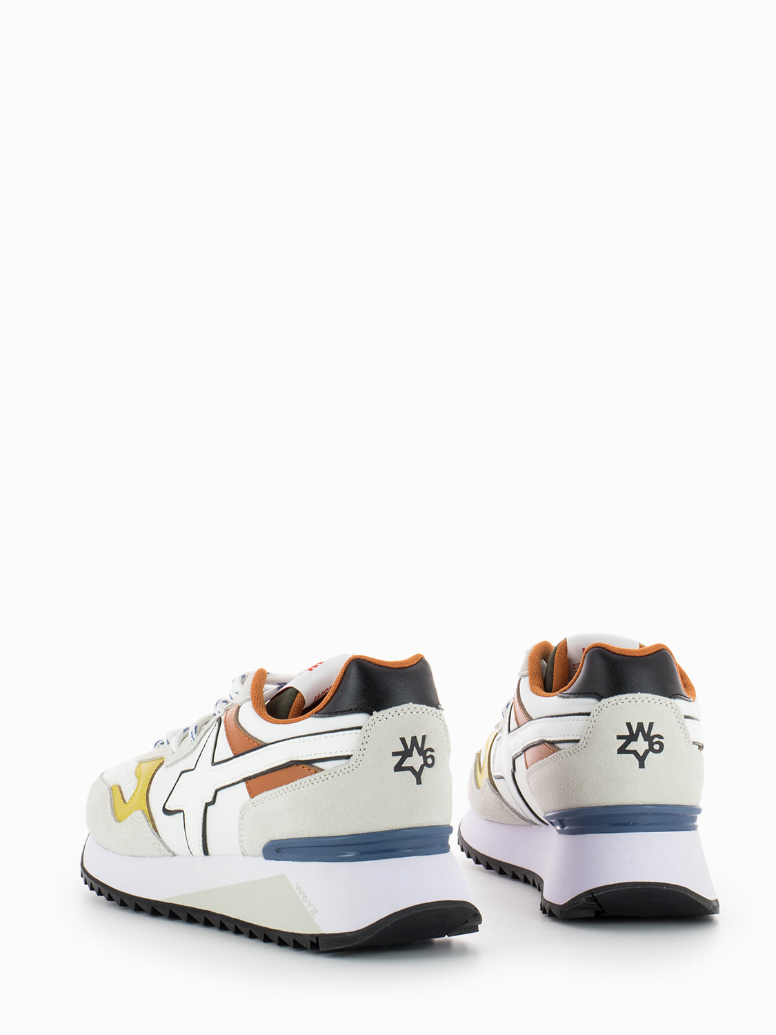 Sneakers Yak-M. white / yellow