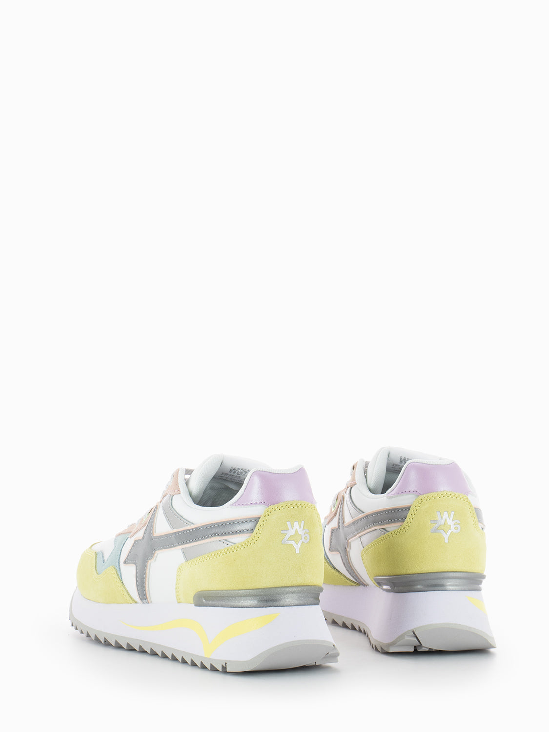Sneakers Yak-W. straw / pink / white