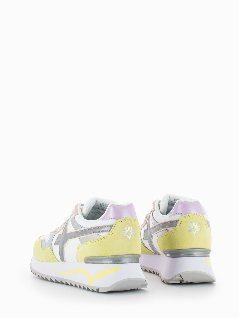 Sneakers Yak-W. straw / pink / white