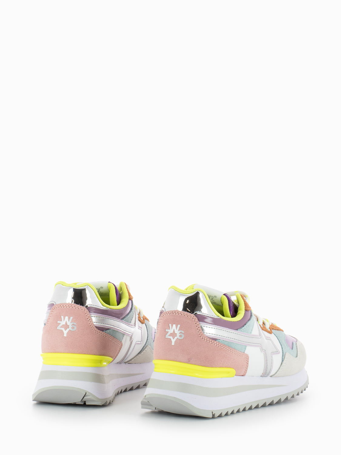 Sneakers Yak-W. white / lilac / water