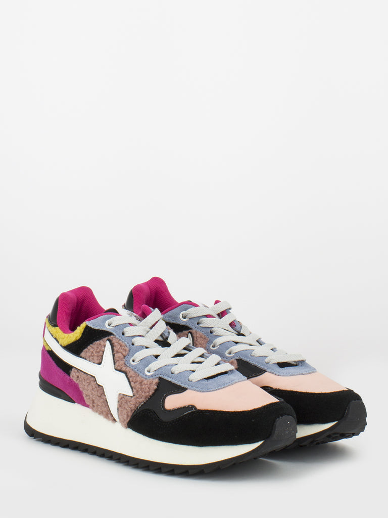 W6YZ - Yak-W fur black / rose