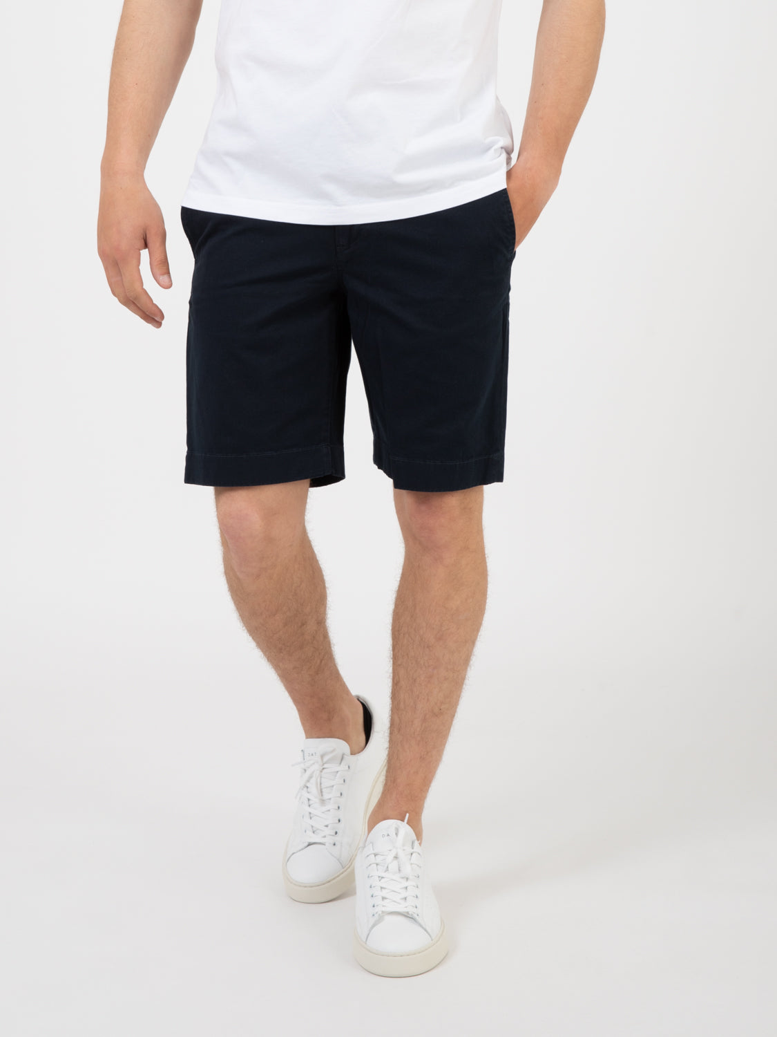 Bermuda Chino tinti melton blue