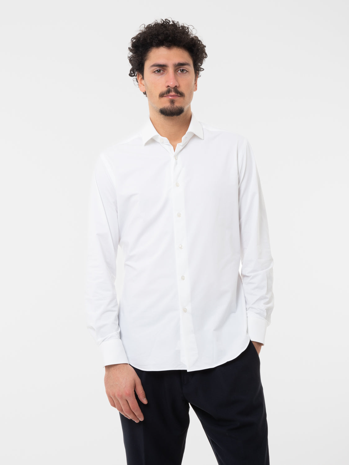 Camicia active tailor fit bianco