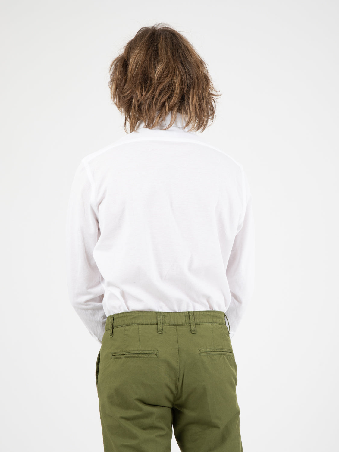 Camicia Polo bianco