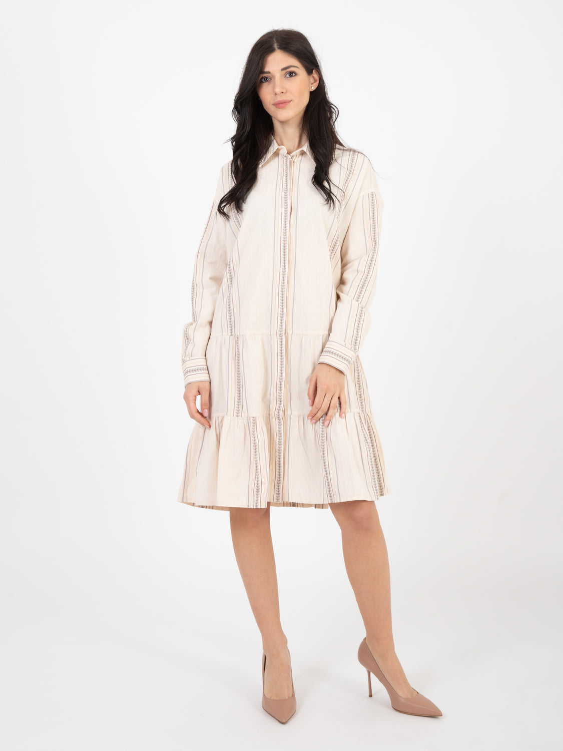 Ecru Moon Dress