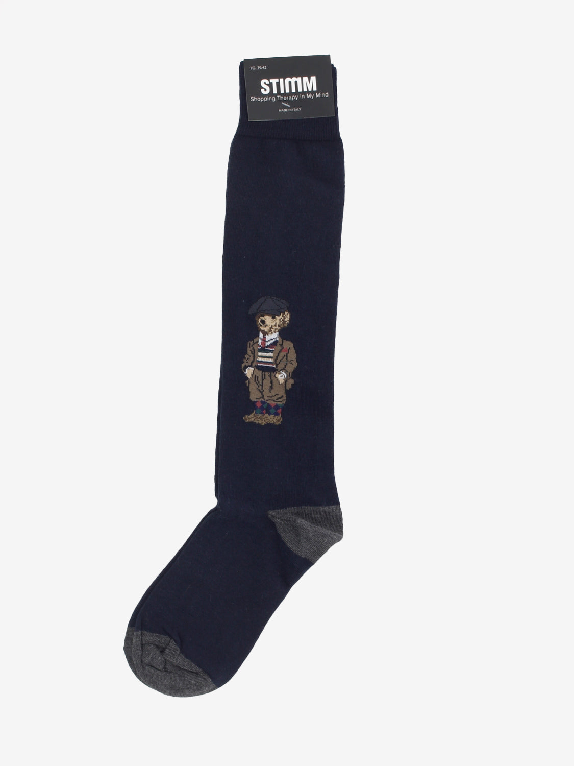 BLUE BEAR SOCK 1106LF_BLUE