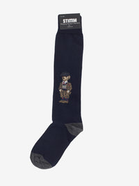 BLUE BEAR SOCK 1106LF_BLUE