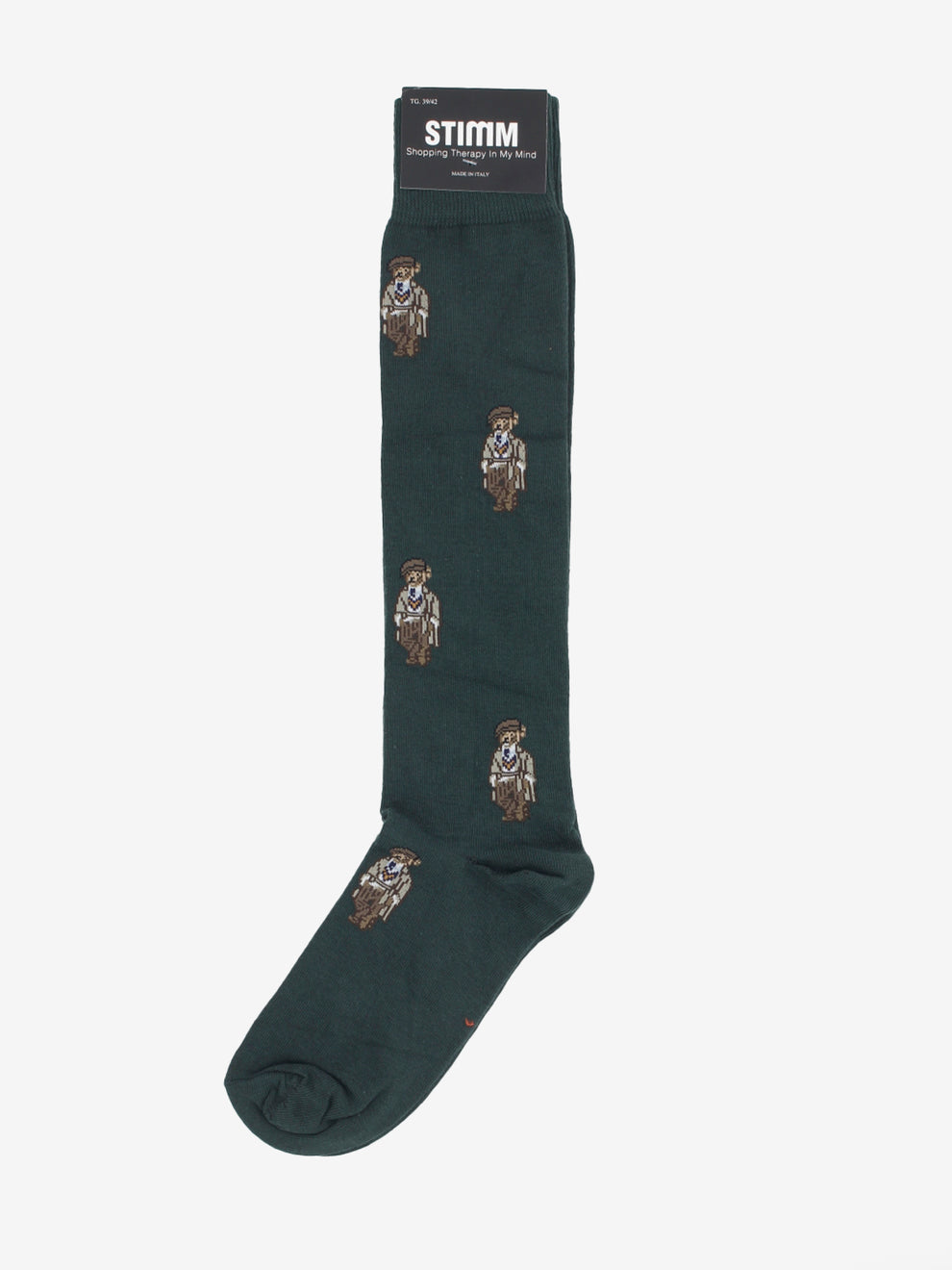 GREEN BEAR SOCK 1106LF_GREEN