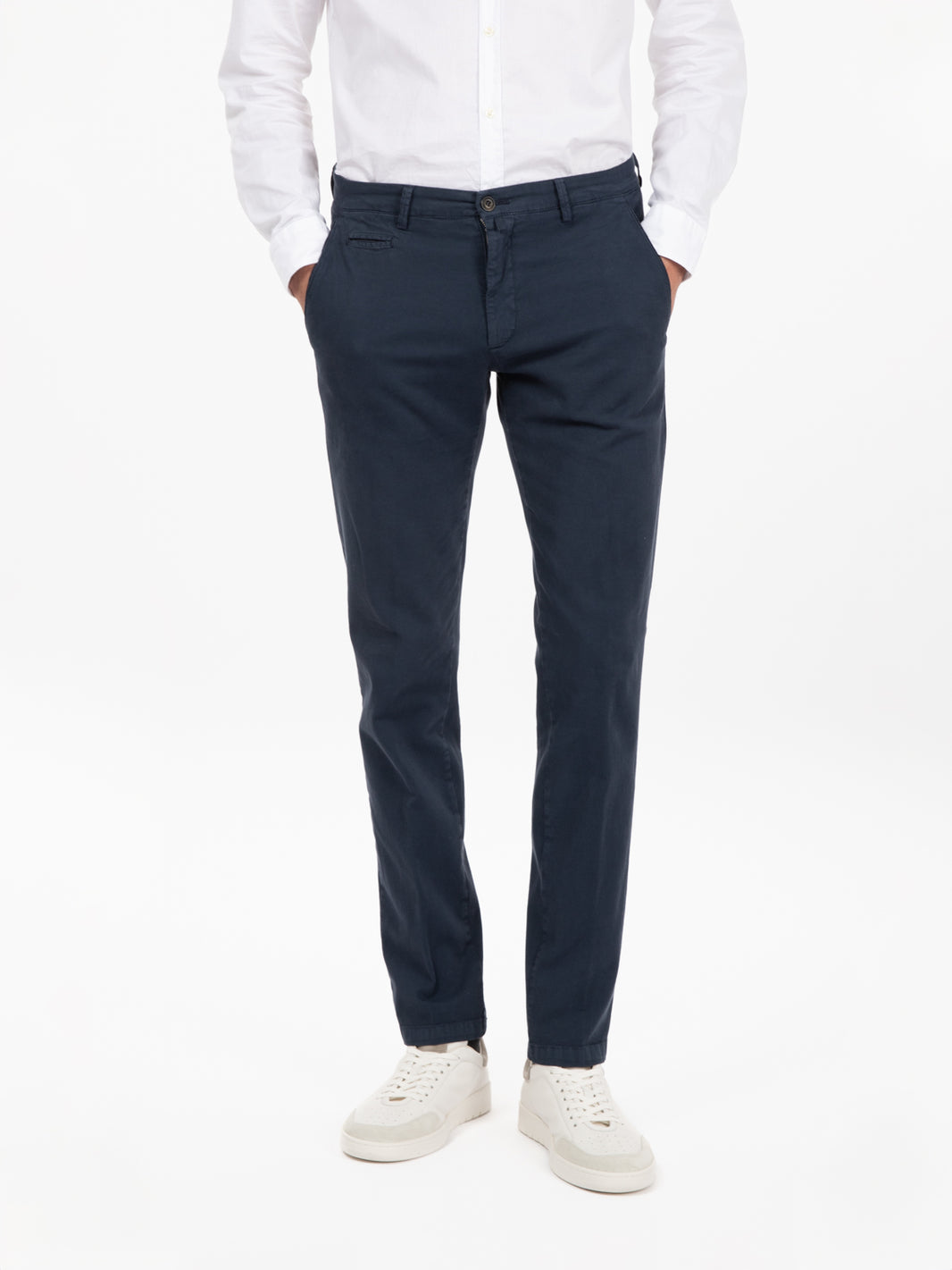 Pantaloni BG05 operato blu scuro