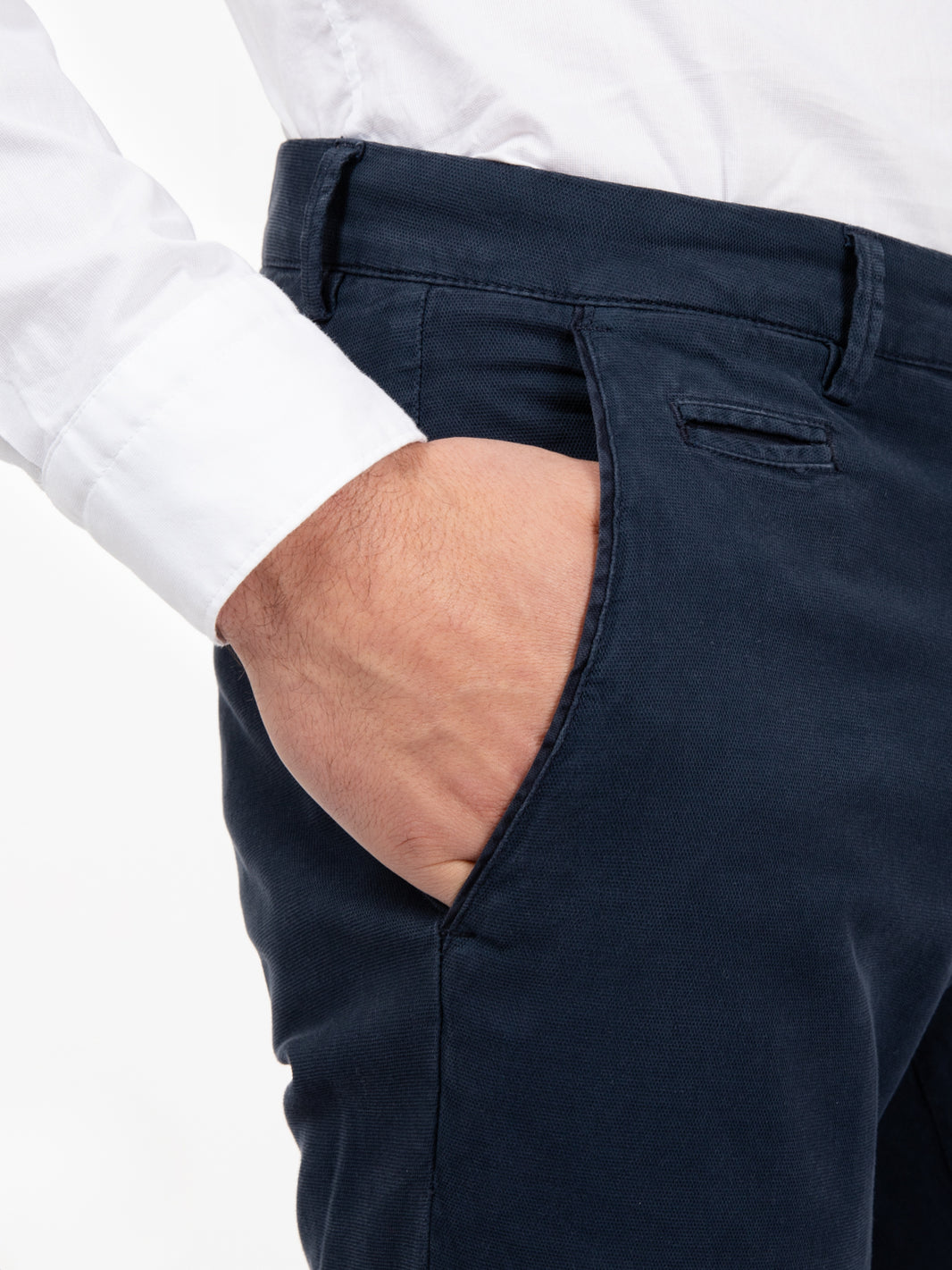 Pantaloni BG05 operato blu scuro