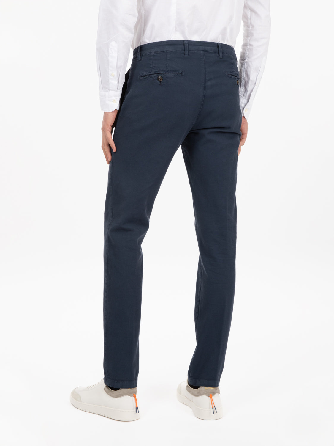 Pantaloni BG05 operato blu scuro