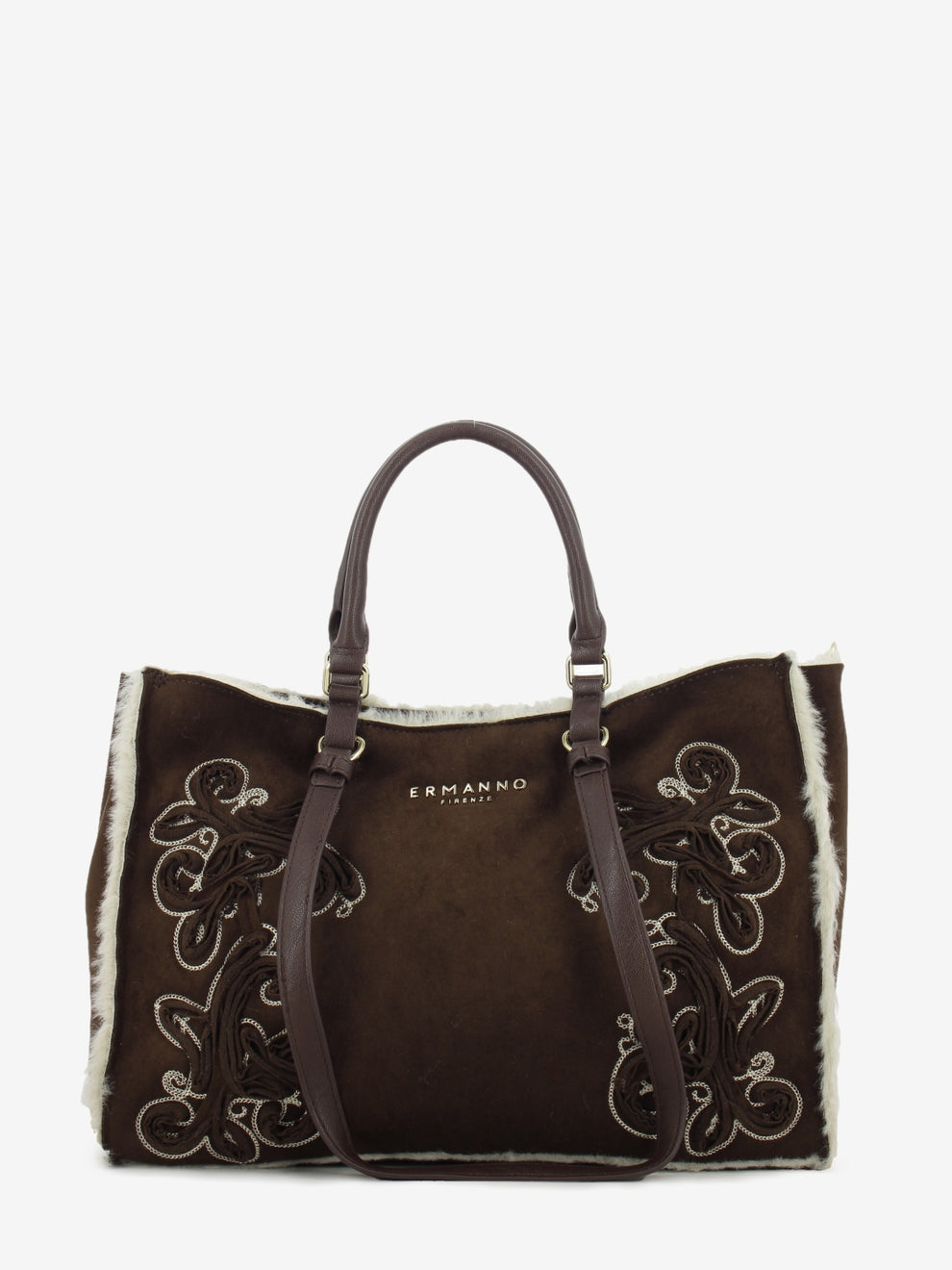 Small tote Barbara shirling dark brown