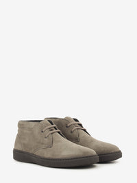 Polacchini in suede waxy visone
