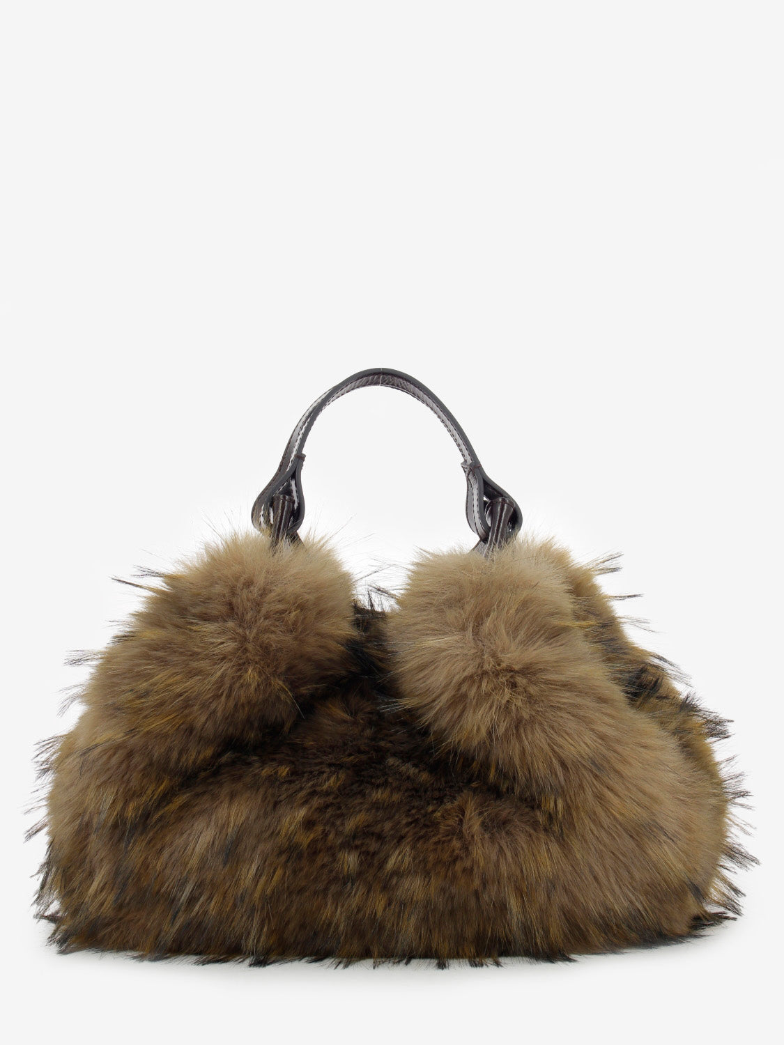 Borsa a mano eco fur Dua Espresso