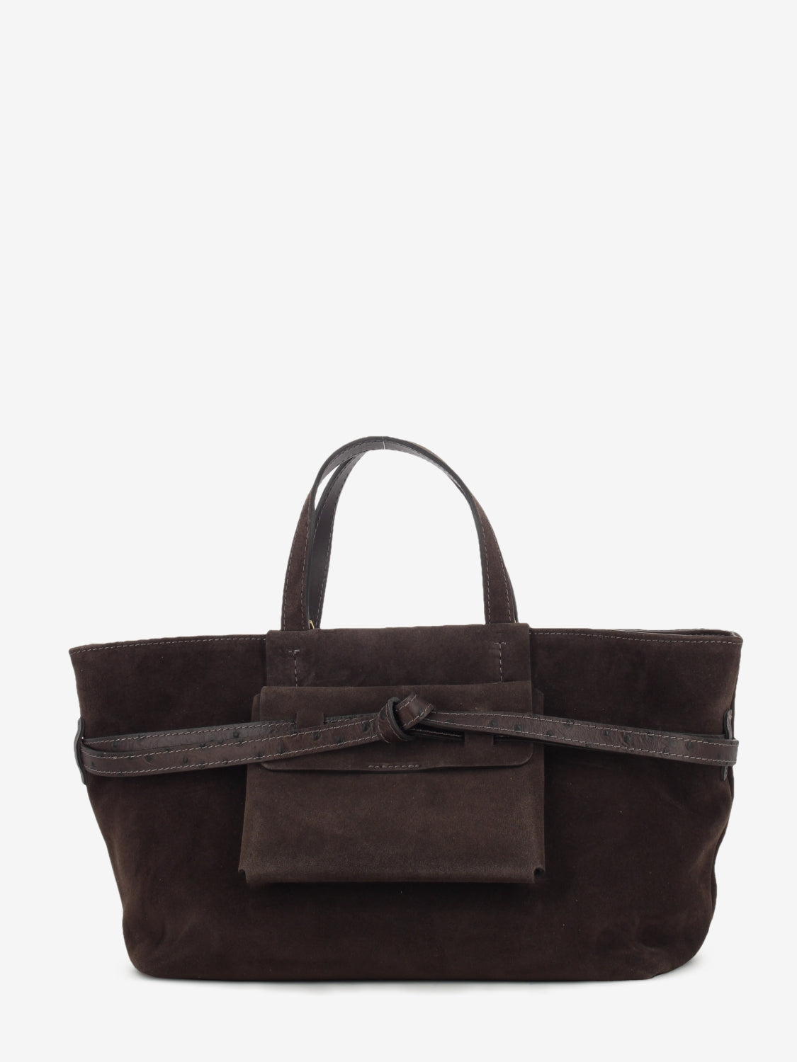 Borsa in suede Belty moka