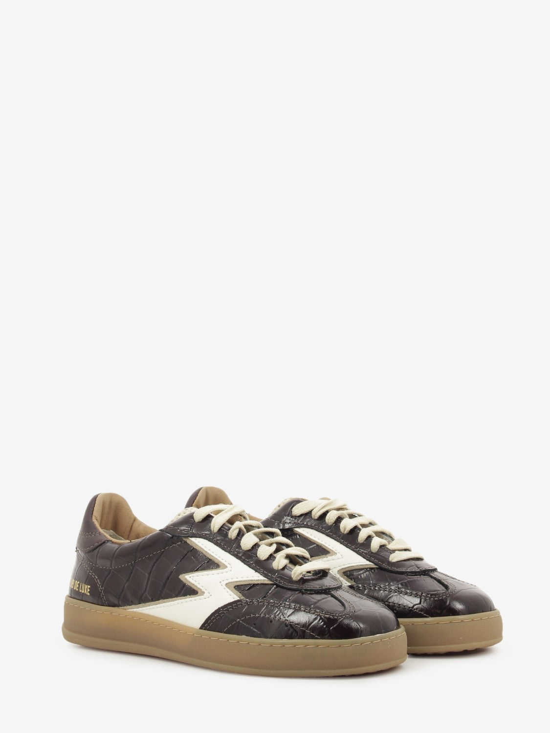 Club Deluxe dark brown crocodile