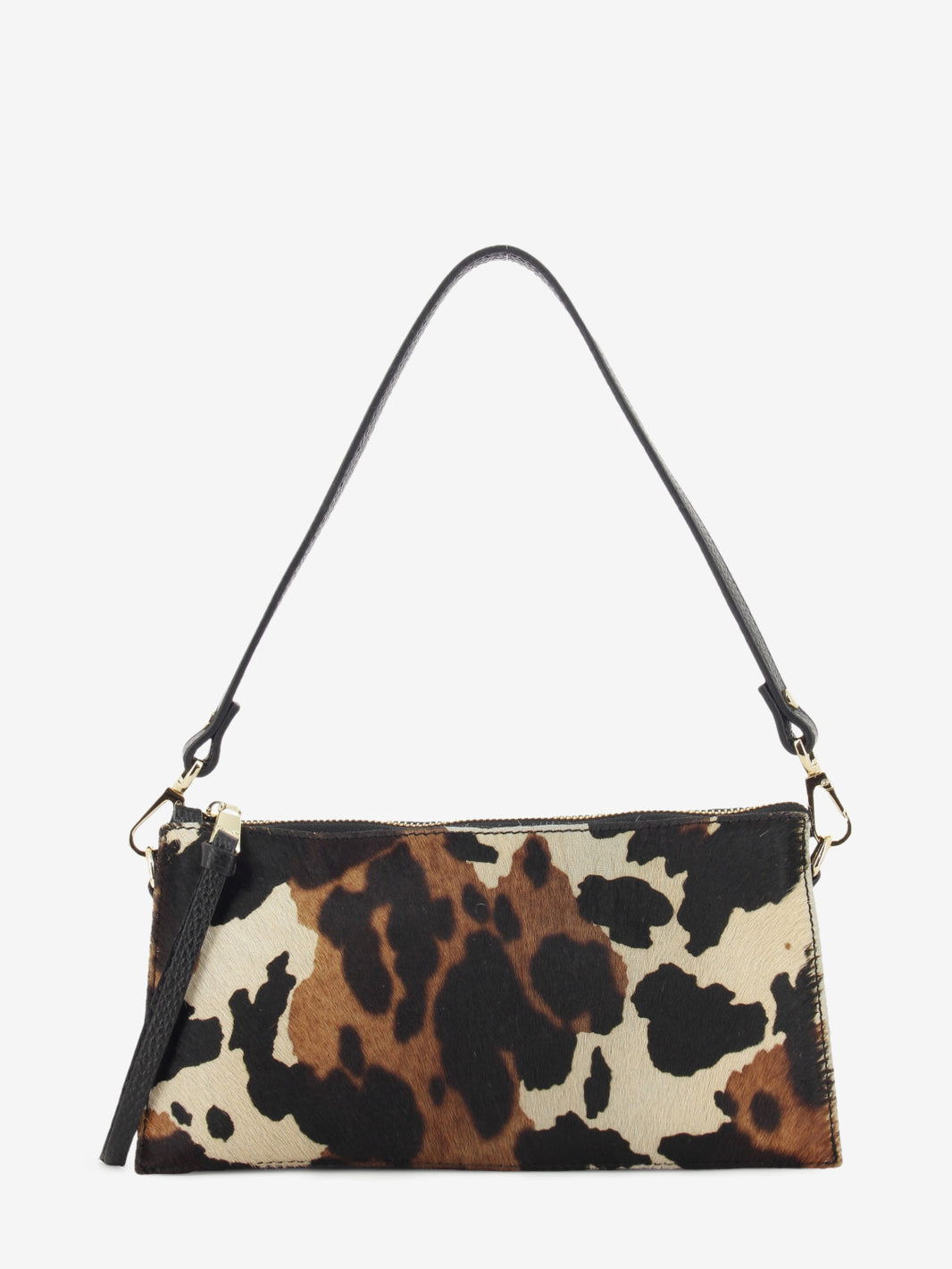 BAG PATRIZIA BLACK/PONY SKIN E335ZO_953