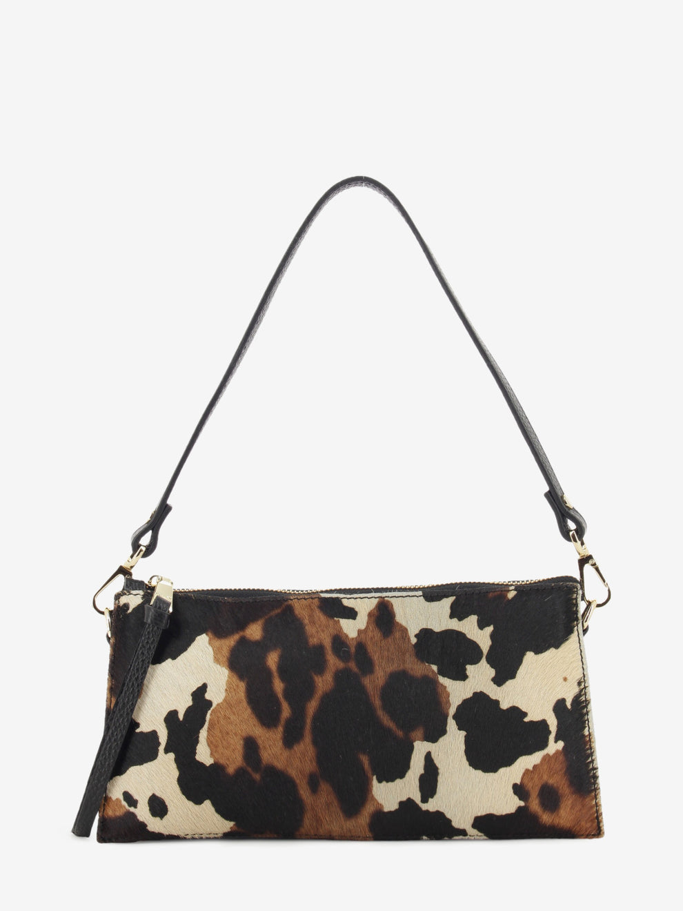 Borsa Patrizia nero / cavallino