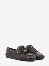 Slimboatkilt leather amaretto