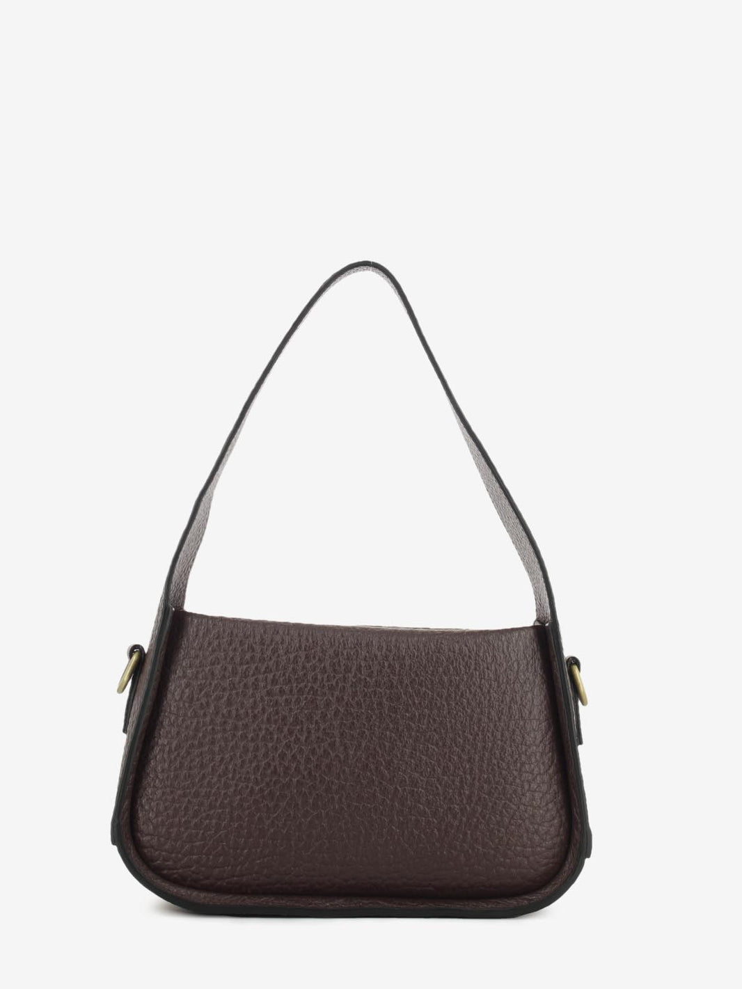 DARK BROWN LEATHER BAG 9099_37016