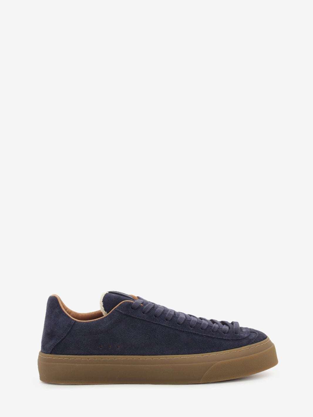 Doge01 blue suede sneakers