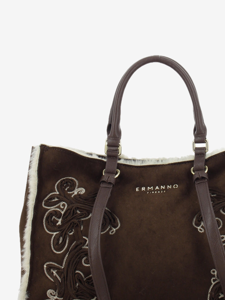 Small tote Barbara shirling dark brown