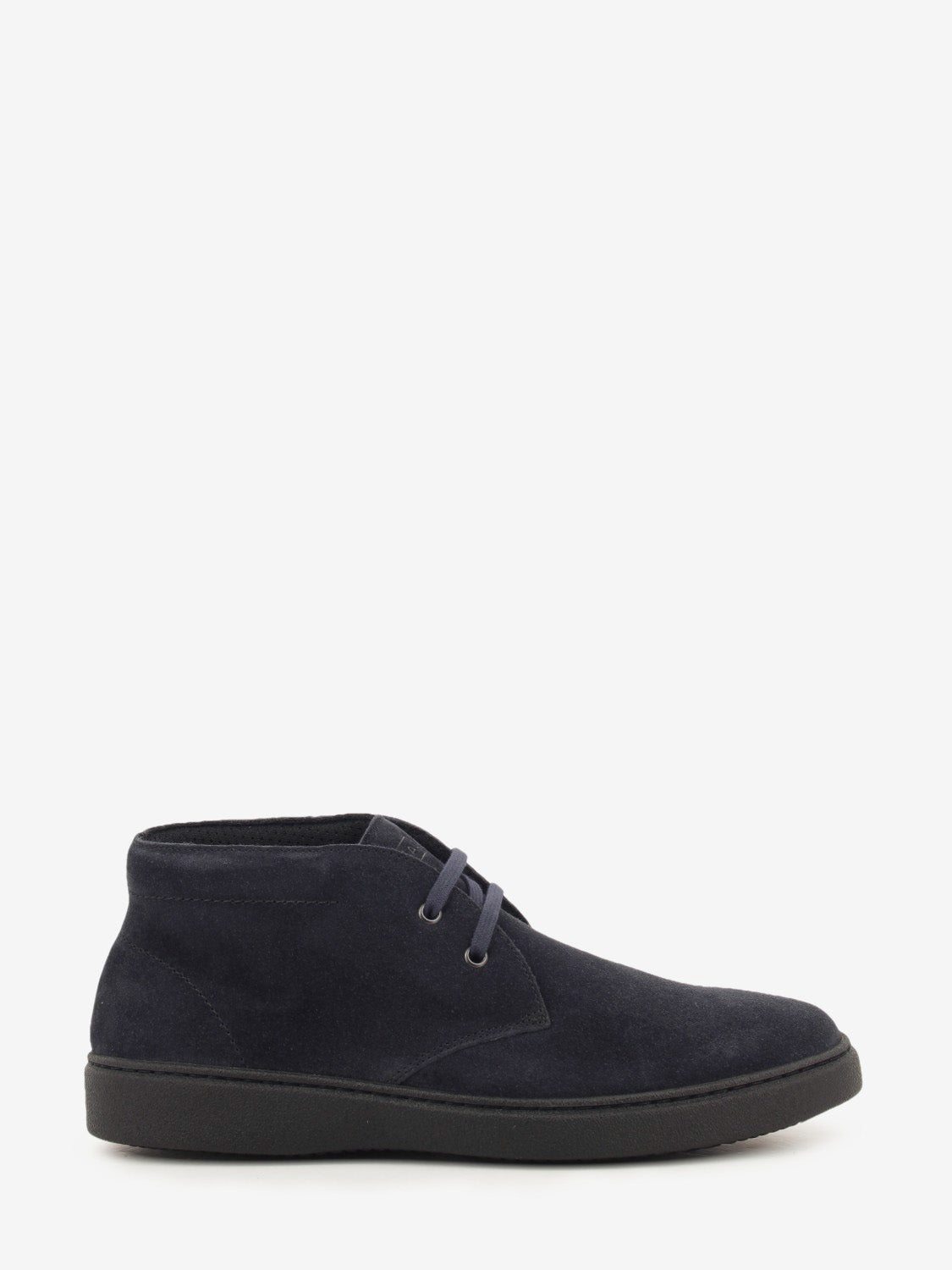 Polacchini in suede waxy blu
