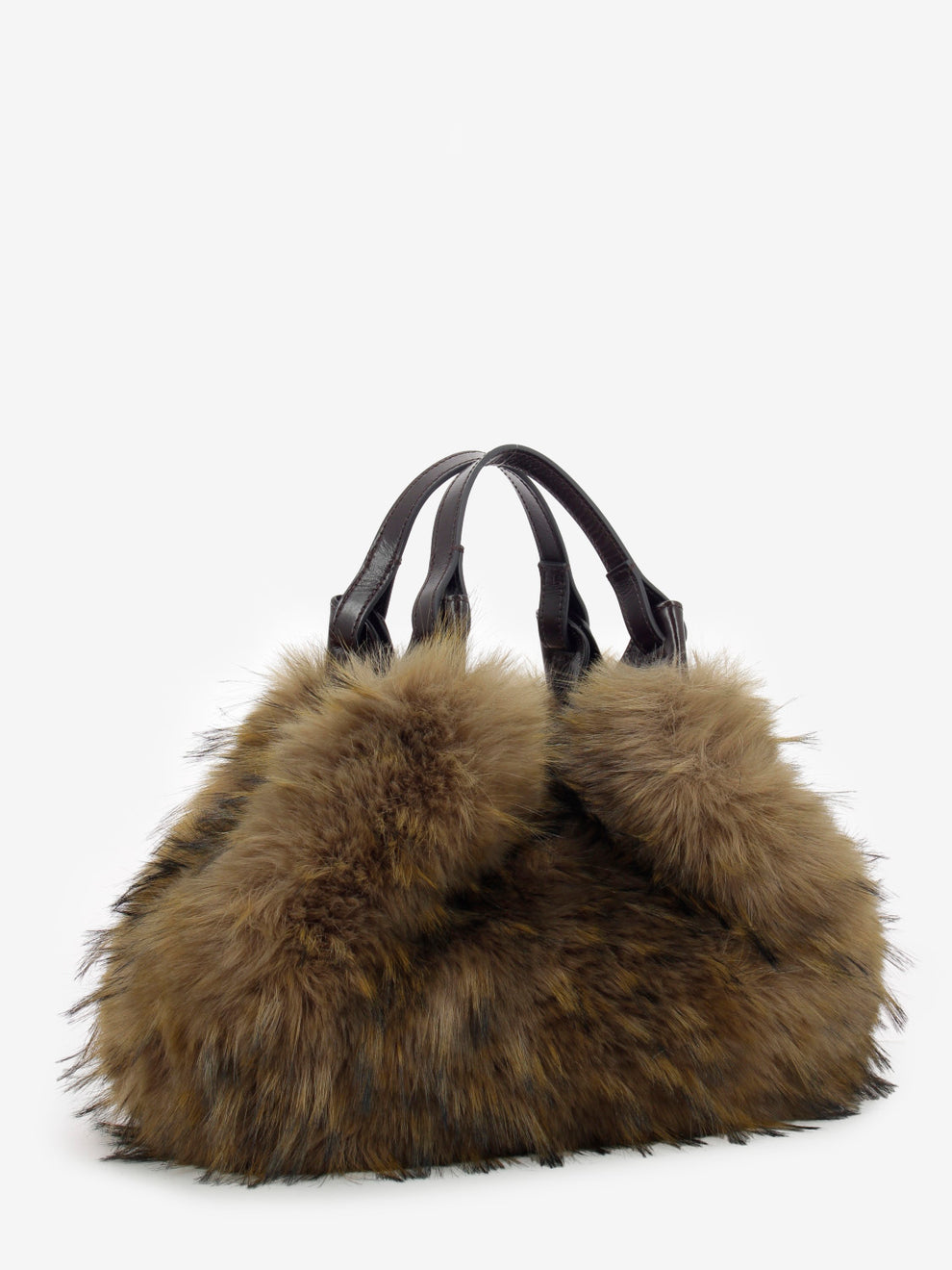 Borsa a mano eco fur Dua Espresso