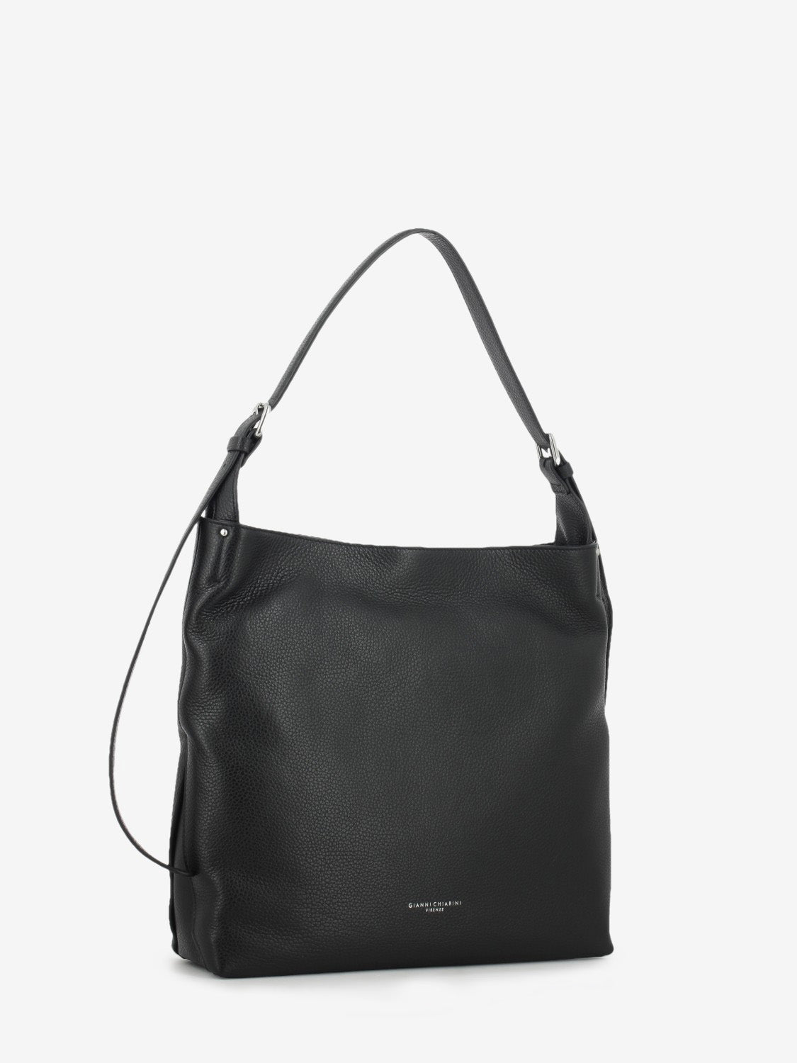 Borsa in pelle Barbara nera