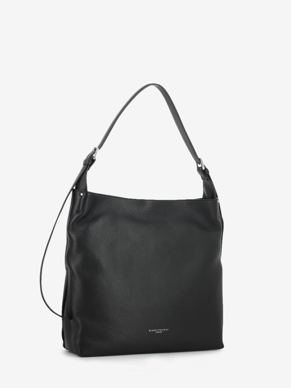 Borsa in pelle Barbara nera