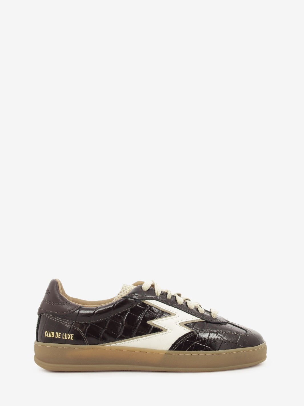 Club Deluxe dark brown crocodile